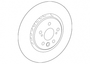 Disc de frână față stânga Lexus RX350 RX350h 23-26 400/36mm