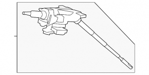 Рулевая колонка Acura MDX 07-13