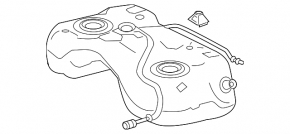 Топливный бак Toyota Rav4 19-24 2.5