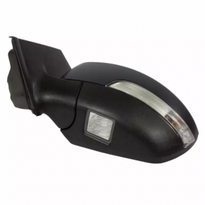 Ansamblu oglindă retrovizoare stânga pentru Ford Escape MK3 2017-2019, roșie, 14 pini, semnalizator, BSM, iluminare din spate
