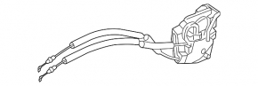 Замок двери передней правой Mazda CX-5 13-16