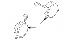 Motorul ventilatorului de răcire stânga pentru Nissan Rogue 07-12