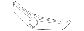Grilă auto Acura TLX 15-17