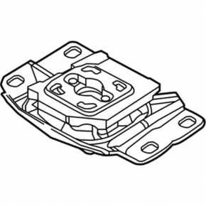 Подушка двигателя задняя Ford Focus mk3 15-18 рест 1.0T