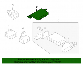 Bluetooth CONTROL MODULE Mazda 6 14-15