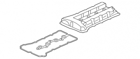 Крышка клапанная Mitsubishi Outlander 14-20 2.4 4J12