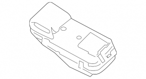 Кнопка SOS Infiniti QX30 17-19