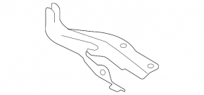 Петля капота левая Subaru Impreza WRX GH 08-14