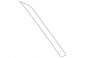 Ornamente ușă spate stânga Lexus RX350 RX450h 10-15 față