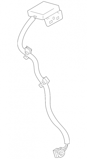 GPS Navigation System Antenna Mitsubishi Outlander 22-26