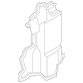 Deflector radiator stânga Infiniti Q50 14-18 3.7, 3.5