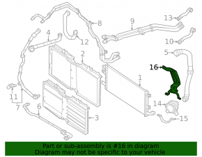Кронштейн вспомогательного насоса охлаждения ВВБ Mercedes W167 GLE 450 20-26