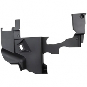 Ornamente negre pentru bordul inferior al scaunului șoferului pentru Lincoln Corsair 20-22, cu suport defect