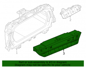 Управление климат-контролем Audi A3 22-24 полез хром, царапины