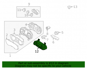 Управление климат-контролем Kia Forte 4d 14-16 дорест auto