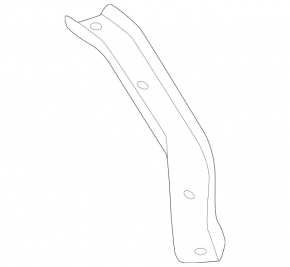 Кронштейн клапана ЕГР Mercedes W166 GLE 16-16 2.1d