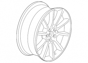 Диск колесный R19 281 стиль BMW 5 F10 11-16 8.5x19
