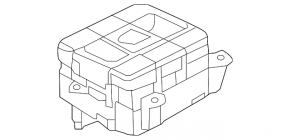 Блок кнопок центральной консоли Kia Sorento 16-20 DRIVE MODE, FWD