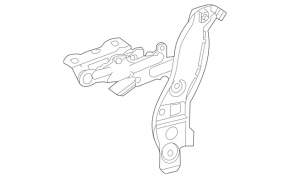 Петля капота левая Mercedes A-class V177 19-22