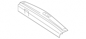 Накладка проема багажника Mercedes W164 ML