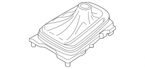 Накладка шифтера КПП Ford Edge 15-18