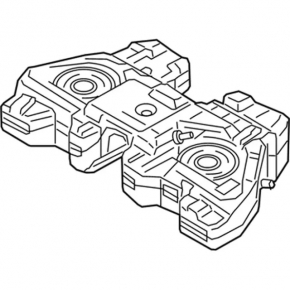 Топливный бак Ford Edge 15-21 FWD