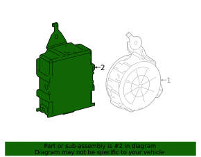 COMPUTER ASSY, HYBRID VEHICLE CONTROL Lexus NX300h 15-17