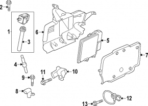Блок ECU компьютер двигателя Ford Escape MK4 23-26 1.5T