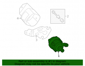Насос водяной VW Jetta 19-26 2.0T