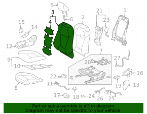 Scaun pasager Toyota Rav4 19-25 fără airbag, mecanic, din material textil, gri combinat