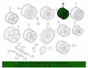 Диск колесный R18 x 8J ET40 Audi A4 B9 20-25 45S стиль