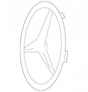Эмблема решетки радиатора grill Mercedes Metris W447 16-23