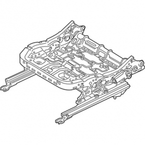 Мотор продольной регулировки пассажирского сиденья Ford Fusion mk5 17-20
