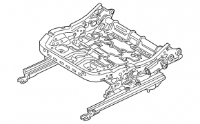 Мотор продольной регулировки пассажирского сиденья Ford Fusion mk5 17-20