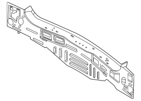 Задняя панель Ford Explorer 20-25 2 части