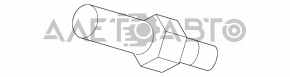 Sonda lambda stanga secunda Porsche Cayenne 958 11-17 3.6 nou original