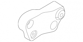 Кронштейн передней подушки переднего двигателя правый Volkswagen ID.4 21-22