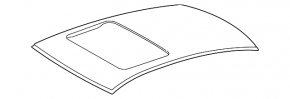 Крыша металл Lexus IS250 IS300 IS350 06-14 под люк