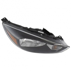 Фара передняя правая в сборе Ford Focus mk3 15-18 рест LED DRL темная