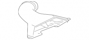 Воздухоприемник Mitsubishi Galant 04-12