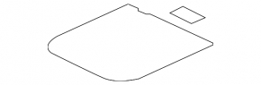 Пол багажника Mitsubishi Galant 04-08