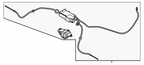 Mecanism frana de parcare BMW X5 F15 14-18 nou original