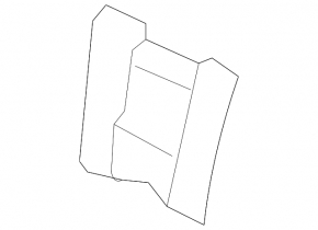 Placă adaptor bară față stânga BMW 5 F10 11-16