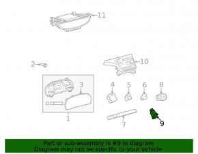 Кнопка POWER DOOR Toyota Sienna 11-16
