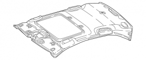 Garnitură Mercedes W213 E 17-20 sub trapă, neagră