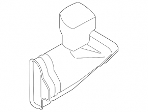 Воздухоприемник Ford Mustang mk6 15-17 3.7, 5.0