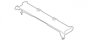 Cadru superior suport radiator pentru BMW 5 GT F07 10-17 4.4L turbo (n63t), principal, 4.4L, principal, 2013-17, 4.4L turbo, fără M6, principal, 4.4L, principal, 2010-12. 3.0L non-turbo