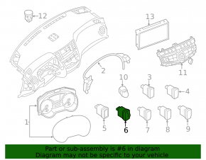 Управление корректором фар Infiniti JX35 QX60 13-17