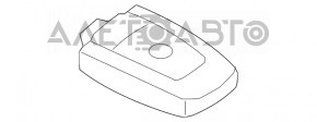 Ключ BMW 5 F10 11-16 4 кнопки