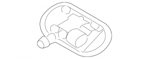 Duză spălător parbriz dreapta Audi A3 22-26